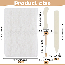 1 комплект принадлежностей для переплета из хлопчатобумажной марли&nbsp;AJEW-AN0007-30