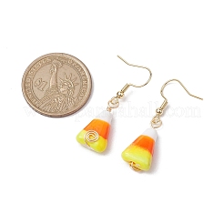 Серьги с подвесками ручной работы в стиле лэмпворк EJEW-JE05869