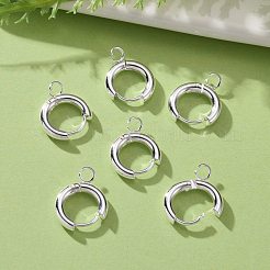 201 boucles d'oreilles créoles en acier inoxydable&nbsp;STAS-P283-01A-S