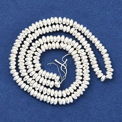 Гальванические нити из синтетических немагнитных гематитовых бусин&nbsp;G-U003-12A