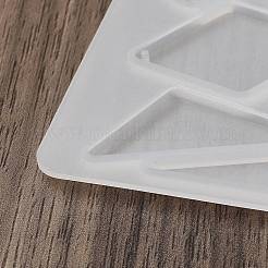 Лист сердце прямоугольник кулон своими руками силиконовые Молды&nbsp;DIY-G109-01B