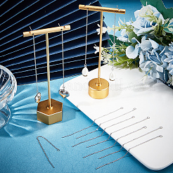 30 пара сережек-гвоздиков из нержавеющей стали 304 STAS-SC0006-55