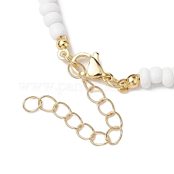 Ожерелья с подвесками в форме сердца из пресноводной ракушки в богемном стиле&nbsp;NJEW-JN04774