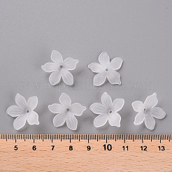 Матовые акриловые колпачки из бисера&nbsp;X-MACR-S371-05A-701