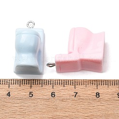 Undurchsichtige Harzanhänger&nbsp;FIND-K031-02B