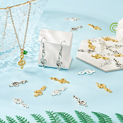 30 pendentif clé de sol de style tibétain&nbsp;TIBEP-TA0001-42