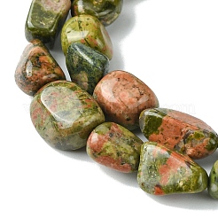 Природные Unakite бисер нитей G-G117-B03-01