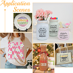 ПВХ теплопередача винил DIY-WH20011-60O