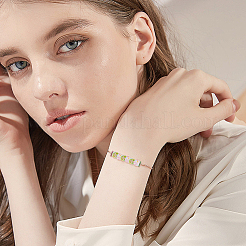 Наборы для самостоятельного изготовления бисерных украшений из цветов DIY-GO0001-79