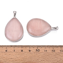 Ciondoli quazo rosa naturale&nbsp;GG-N003-01A-P