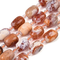 Природные пожары треск агат бисер нитей&nbsp;G-K393-G01-10x14