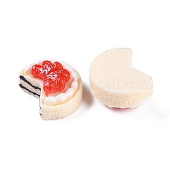 Cabochon decodensati in resina opaca imitazione cibo&nbsp;CRES-I032-02E