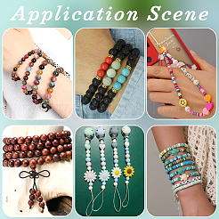 4 рулон эластичных шнуров 2 цветов&nbsp;EC-PA0001-02A