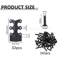 32 pièce de protection d'angle en fer&nbsp;IFIN-FH0002-03EB