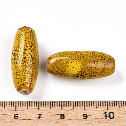 Фарфоровые бусины ручной работы&nbsp;PORC-N008-07F