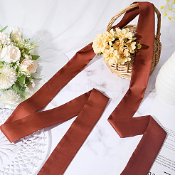 Длинный полиэстеровый шелковый шарф для женщин и девочек&nbsp;AJEW-WH20022-48E