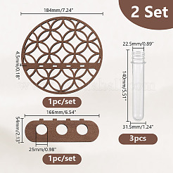 Настенный террариум-кашпо с пластиковой трубкой ODIS-WH0070-88D