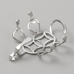 Pendentif en cupronickel à 6 griffe&nbsp;FIND-WH0422-22A