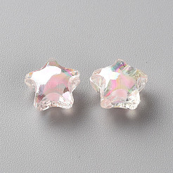 Прозрачные акриловые бусины&nbsp;TACR-S152-01B-SS2112