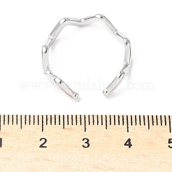 Кольцо-манжета из нержавеющей стали 304 RJEW-I085-13P-02