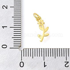 Цветок жизни стойка покрытие латунь микропаве кубические цирконии подвески шармы&nbsp;KK-S396-18