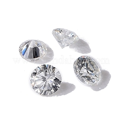 Pierres de moissanite en vrac de couleur blanche d&nbsp;RGLA-WH0016-01F