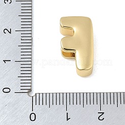 Breloques coulissantes en laiton&nbsp;KK-D289-67G-F
