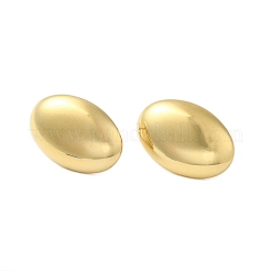 Pendientes ovalados de acero inoxidable 304 para mujer&nbsp;EJEW-U020-22G