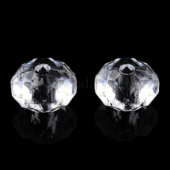 Прозрачные как пластиковые бусины TACR-T019-007A-01