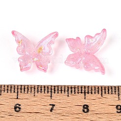 Выпечка окрашенные стеклянные бусины DGLA-T004-04C