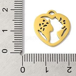 5 pz 201 pendenti in acciaio inossidabile&nbsp;STAS-Z068-03G