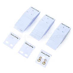 180PCS дисплей карты прямоугольник пластиковые серьги EDIS-FS0001-01C