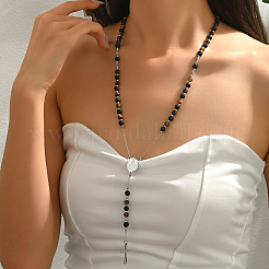 Винтажные четки из натурального окрашенного агата TK9602