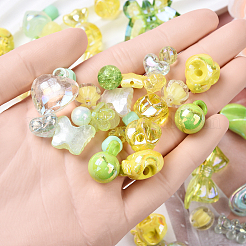 60 г 2-х цветных акриловых бусин&nbsp;MACR-YW0003-36B