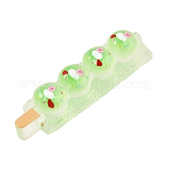 Cabochons en résine transparente imprimée imitant des aliments&nbsp;RE-CBA6D7B-05