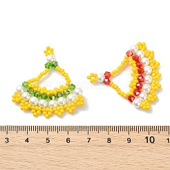 Pendenti con perline di semi di vetro&nbsp;PALLOY-MZ01415