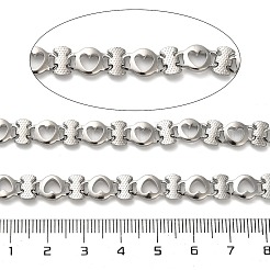 Цепи из нержавеющей стали 304 с сердечками и буквой I CHS-A016-58P-A
