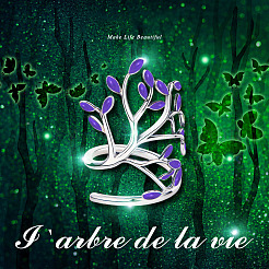 Регулируемое кольцо на палец из стерлингового серебра 925 шт. JR390F