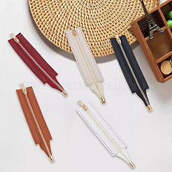 5 Stück Handtasche aus PU-Leder mit Reißverschluss in 5 Farben&nbsp;PURS-CY0001-03