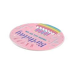 Etichette regalo in carta kraft buon compleanno&nbsp;DIY-D056-01H