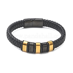 Geflochtene Armbänder aus Mikrofaser-Lederband&nbsp;BJEW-C153-01I
