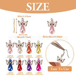 Ангельские акриловые подвески с искусственным жемчугом PALLOY-TAC0047