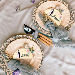 24 шт. 6-х цветные акриловые чистые листы DIY-GA0005-61