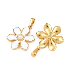 Подвески из нержавеющей стали 304 с эмалью&nbsp;STAS-P438-13E-G