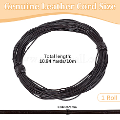 10 м коровьей кожаный шнур&nbsp;WL-CL0001-05B
