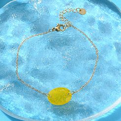 Bracelets à maillons en acier inoxydable 304&nbsp;BJEW-A036-24G-01
