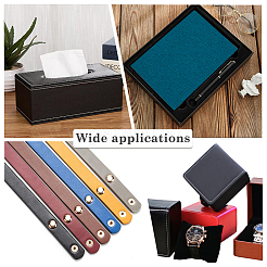 Cubiertas de libros de gamuza sintética&nbsp;DIY-WH0349-138O
