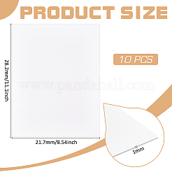 Пластиковая подкладка для полей шляпы&nbsp;LS-DIY-WH0048-16A