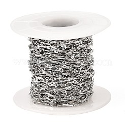 Волнистые звенья цепей ручной работы из нержавеющей стали марки 304&nbsp;CHS-G025-06P