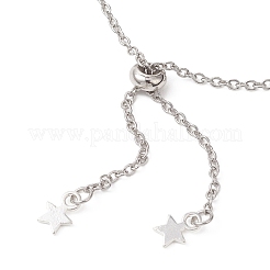 2 шт. 2 варианта цепочек-слайдеров из нержавеющей стали 304 толщиной 2.5 мм для изготовления браслетов.&nbsp;AJEW-JB01522